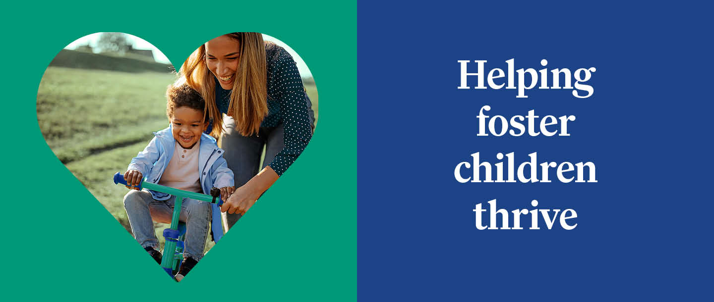 Helping foster children thrive
