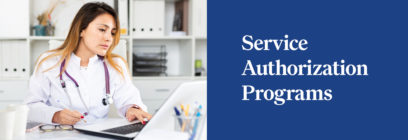 Service Authorization Programs